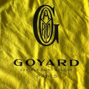 Authentic Goyard dust bag 20x27